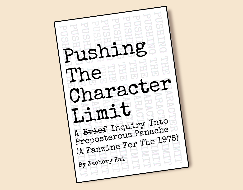 Cover of Pushing The Character Limit