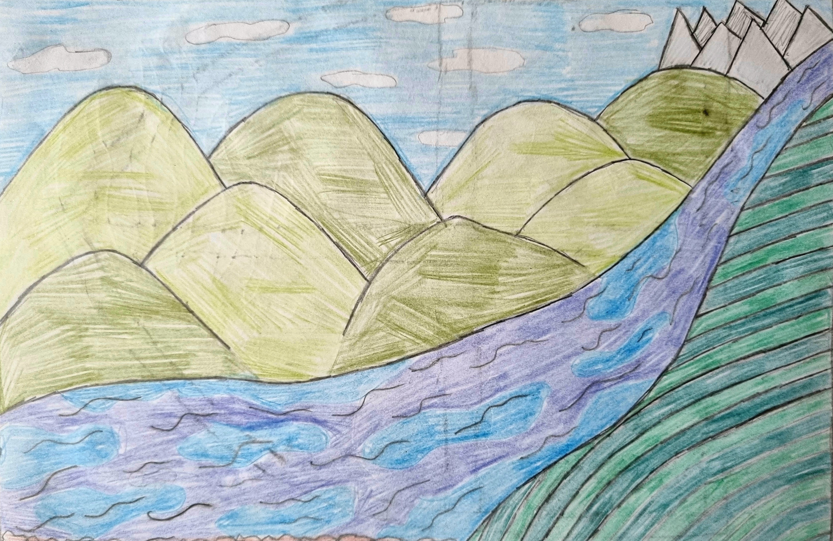 Traditional drawing by Zachary Kai (1)