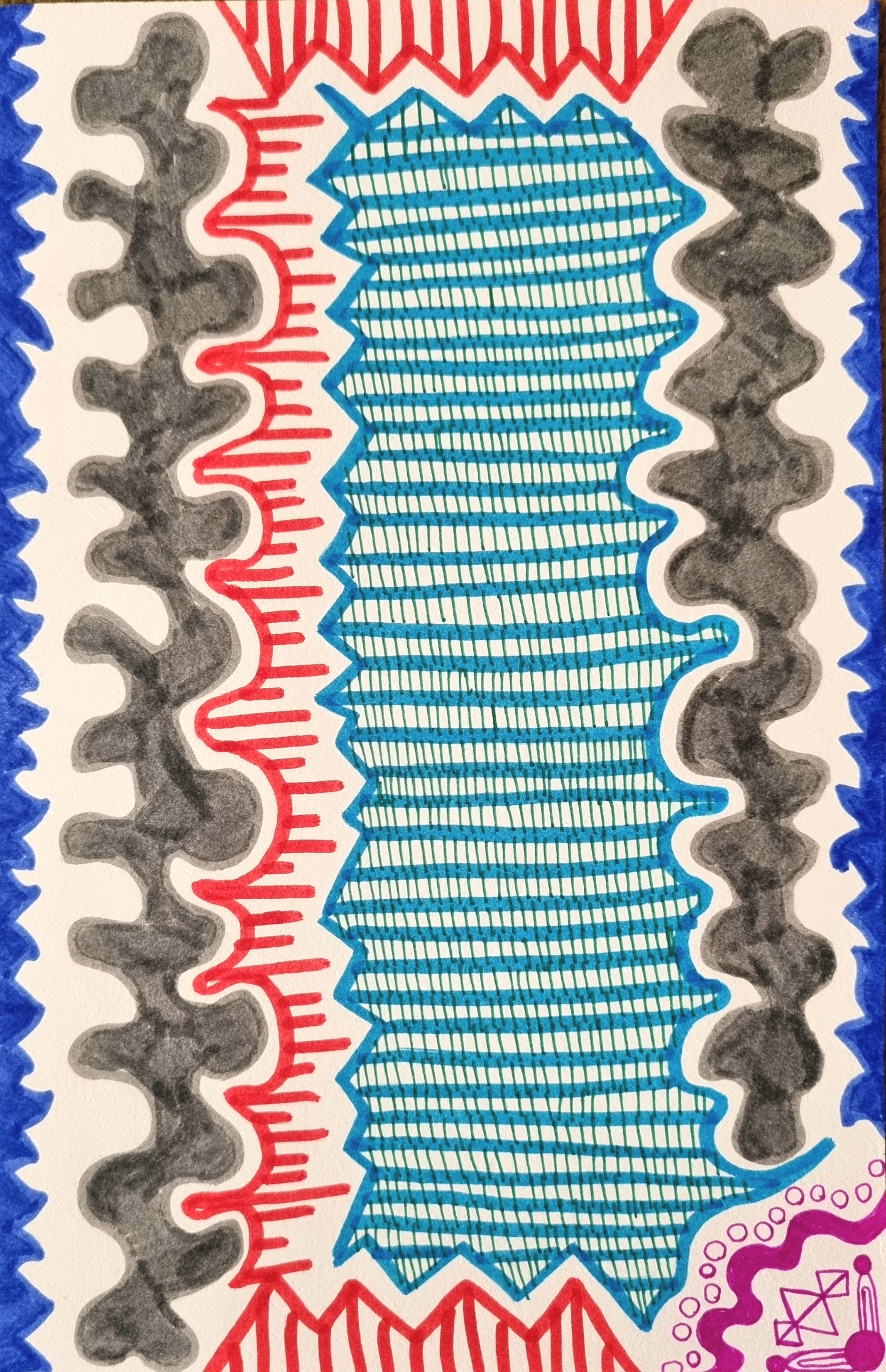 Traditional drawing by Zachary Kai (10)