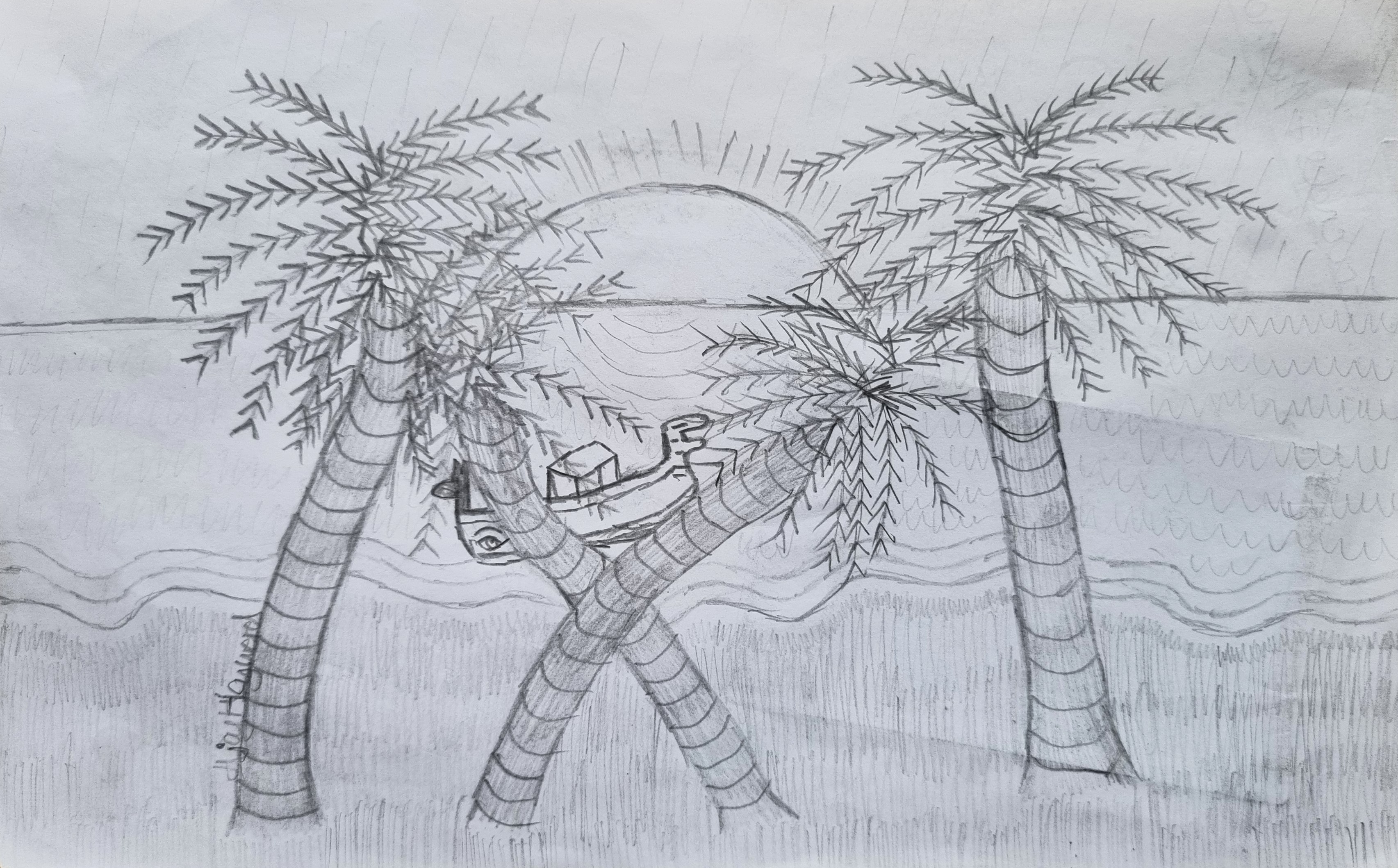 Traditional drawing by Zachary Kai (58)