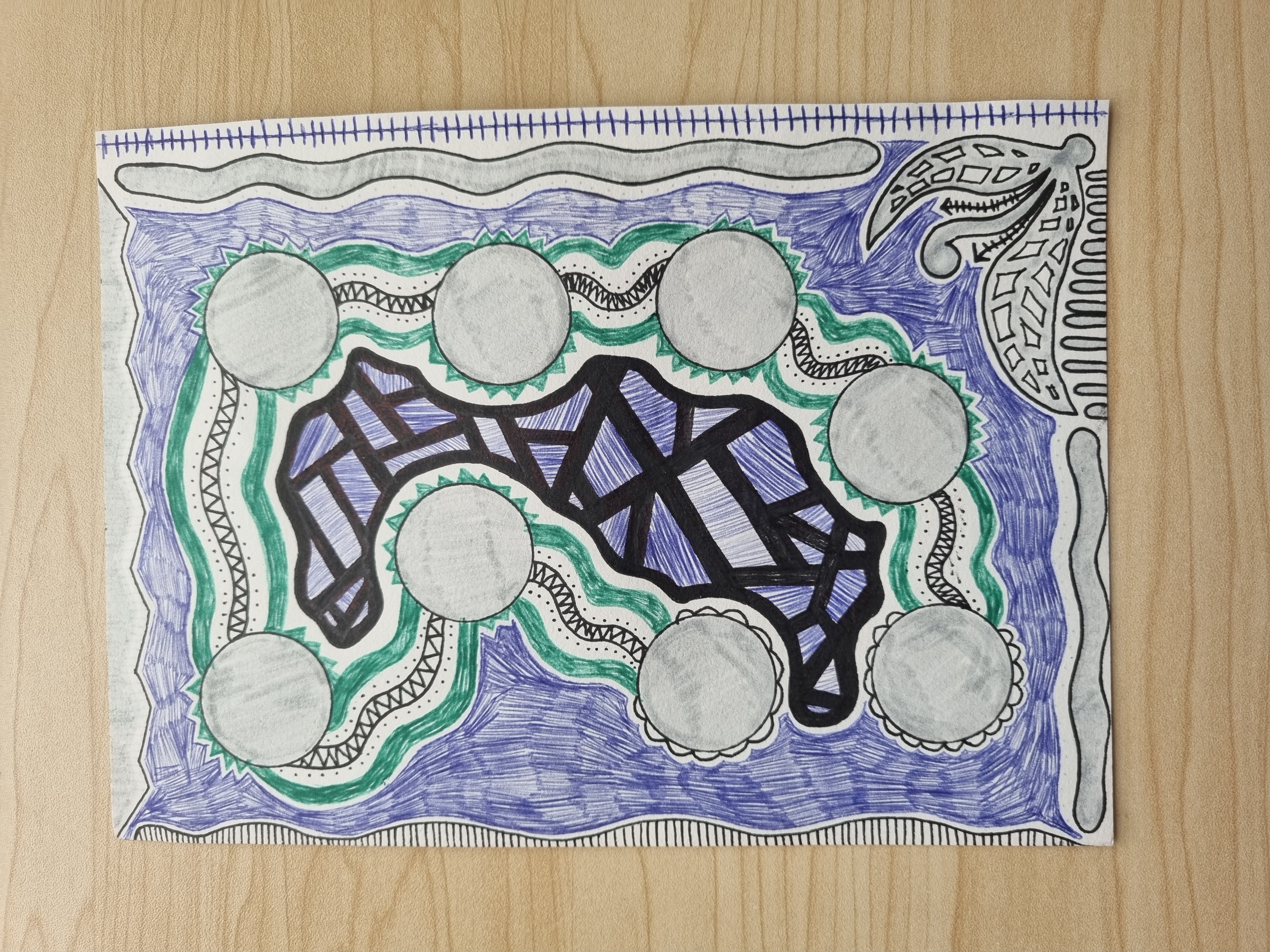 Traditional drawing by Zachary Kai (88)