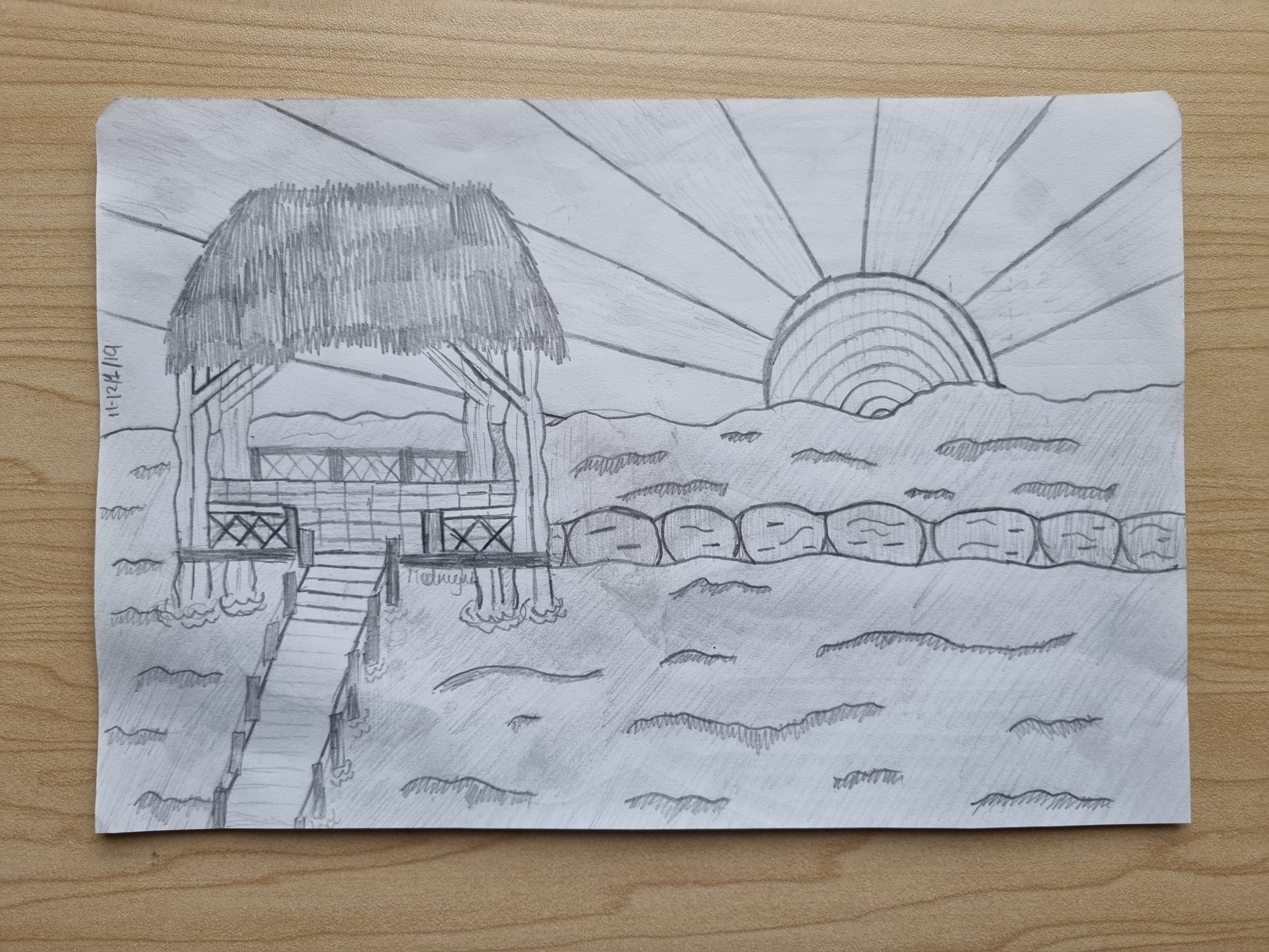 Traditional drawing by Zachary Kai (107)