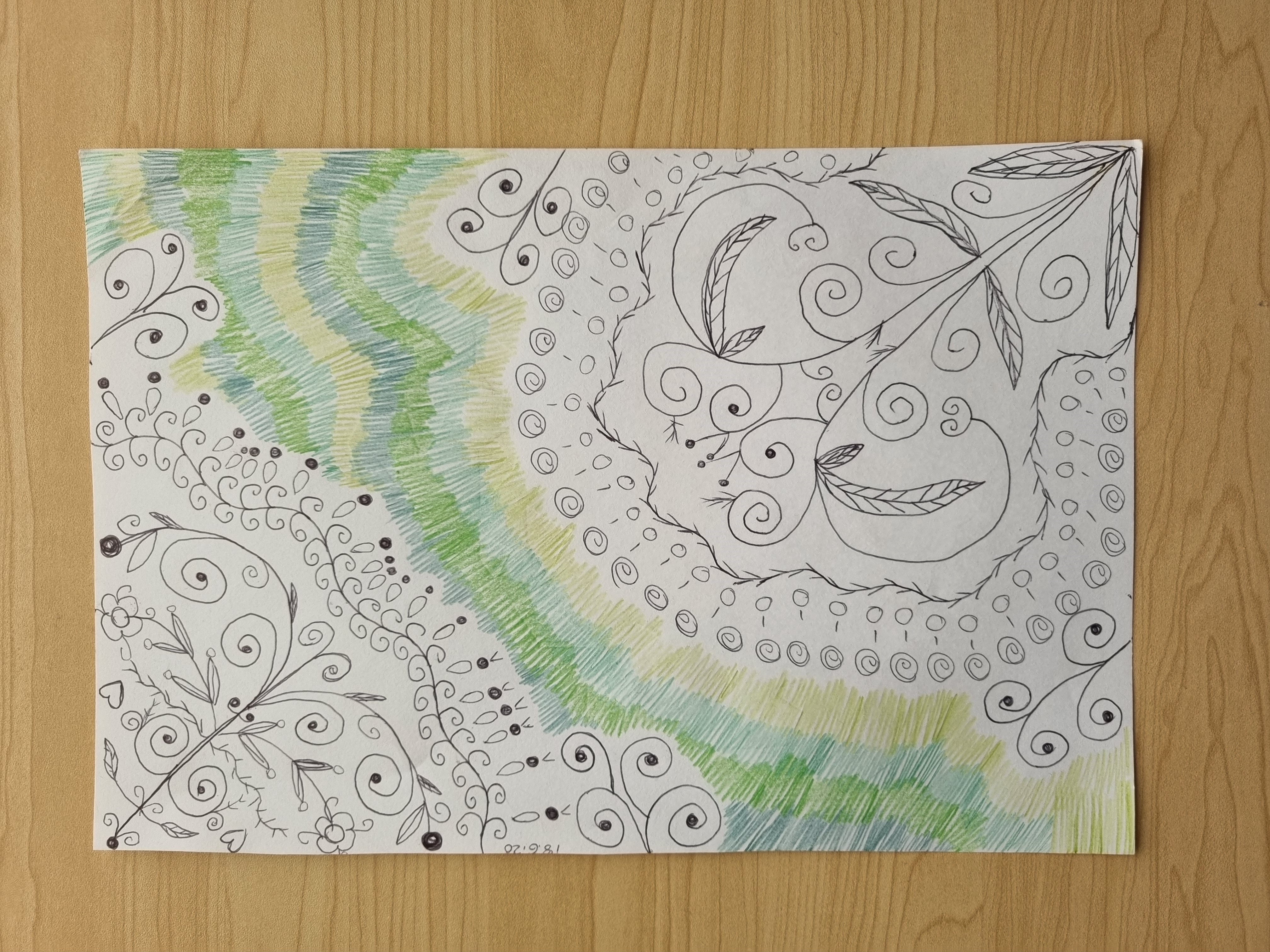 Traditional drawing by Zachary Kai (148)
