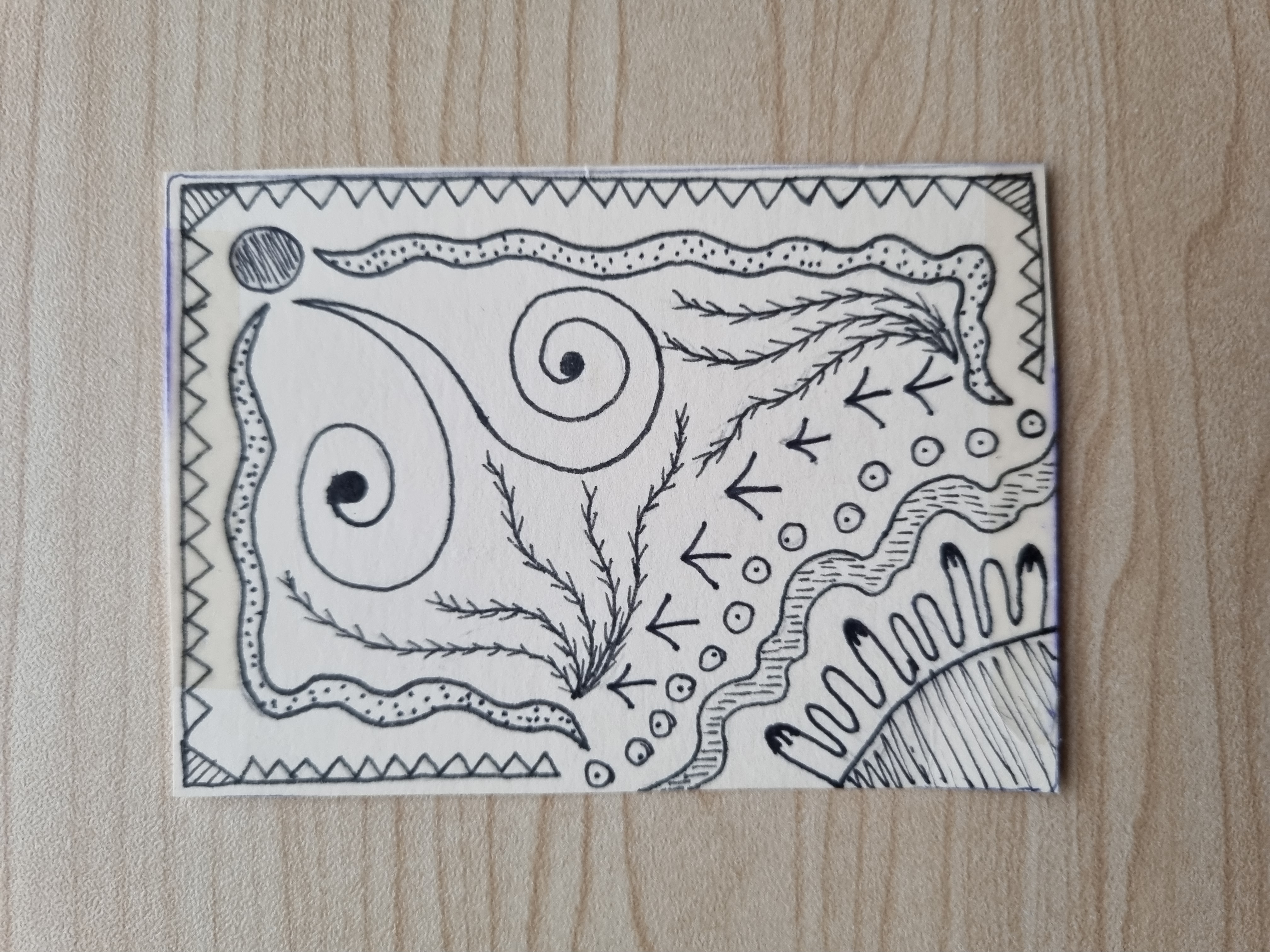 Traditional drawing by Zachary Kai (164)